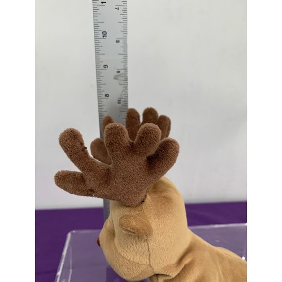 Precious Moments Tender Tails, 1998 Tan/ Brown Reindeer - Picture 4 of 12